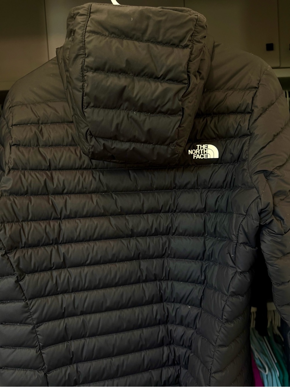 The North Face Black - Women’s Classic Down Hooded Jacket - Picture 10 of 10